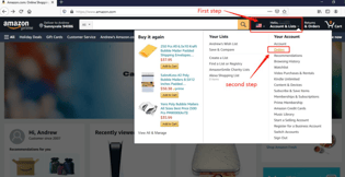 Amazon Order Dashboard